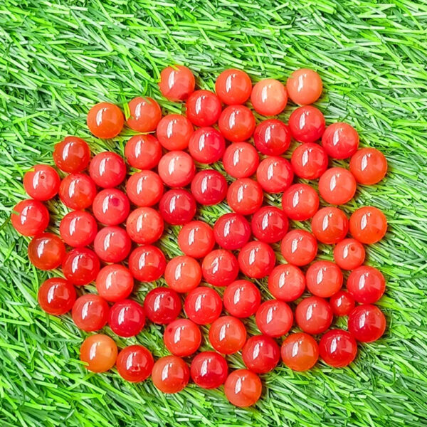 Carnelian Crystal Round Balls 12mm, Carnelian Round Beads, Wholesale Natural Carnelian Cabochon, Bulk Carnelian Gemstone, Wire-wrap Jewelry