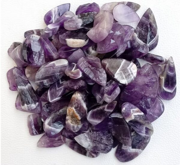 Chevron Amethyst Druzy Stone, Amethyst Lace Druzy Cabochon, Wholesale Druzy Stone lot, Raw Amethyst, Amethyst Mix Shapes flatback Beads